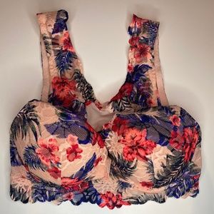 PINK Tropical Bralette